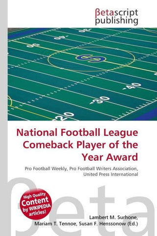 National Football League Comeback Player of the Year Award