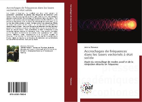 Accrochages de fréquences dans les lasers vectoriels à état solide