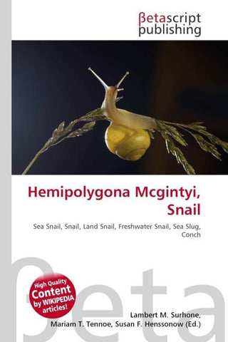 Hemipolygona Mcgintyi, Snail