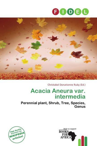 Acacia Aneura var. intermedia