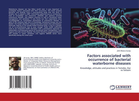 Factors associated with occurrence of bacterial waterborne diseases
