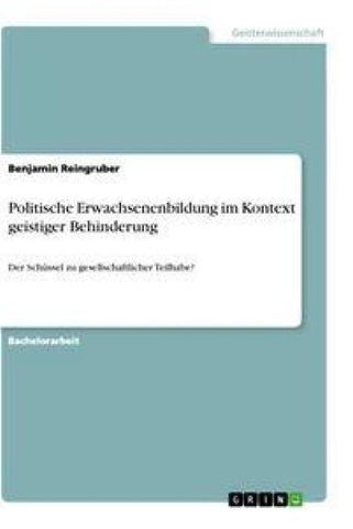 Politische Erwachsenenbildung im Kontext geistiger Behinderung