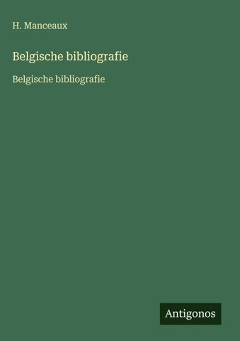 Belgische bibliografie