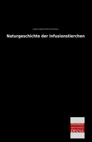 Naturgeschichte der Infusionstierchen