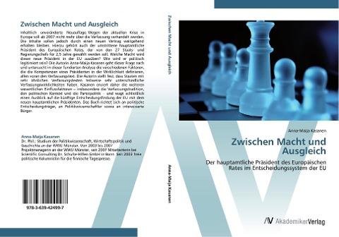 Zwischen Macht und Ausgleich