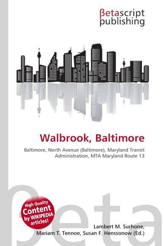 Walbrook, Baltimore