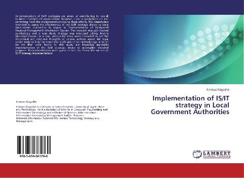 Implementation of IS/IT strategy in Local Government Authorities