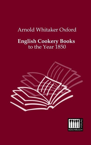 English Cookery Books