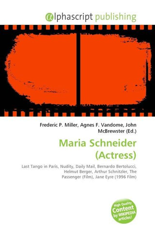 Maria Schneider (Actress)