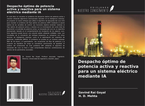 Despacho óptimo de potencia activa y reactiva para un sistema eléctrico mediante IA