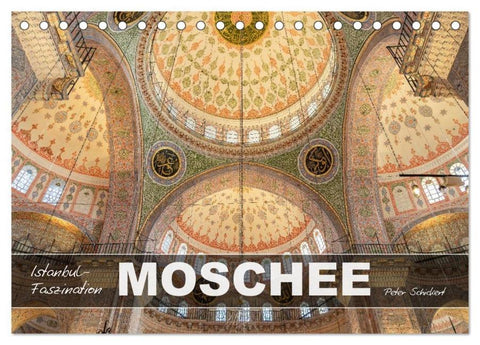 Istanbul - Faszination Moschee (Tischkalender 2026 DIN A5 quer), CALVENDO Monatskalender