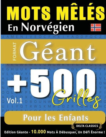 MOTS MÊLÉS EN NORVÉGIEN FORMAT GÉANT