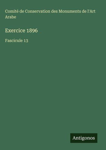 Exercice 1896