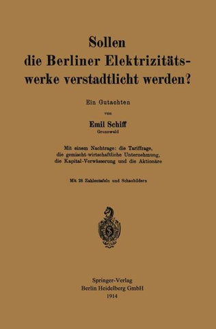 Sollen die Berliner Elektrizitätswerke verstadtlicht werden?