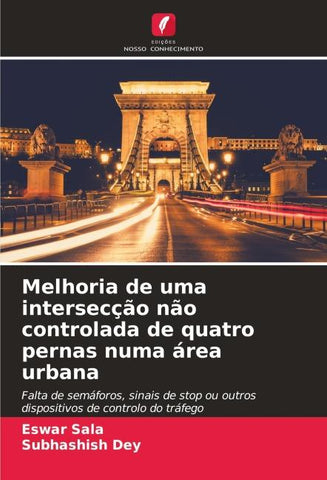 Melhoria de uma intersecção não controlada de quatro pernas numa área urbana