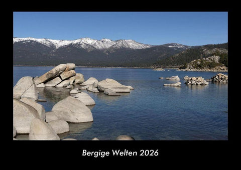 Bergige Welten 2026 Fotokalender DIN A3