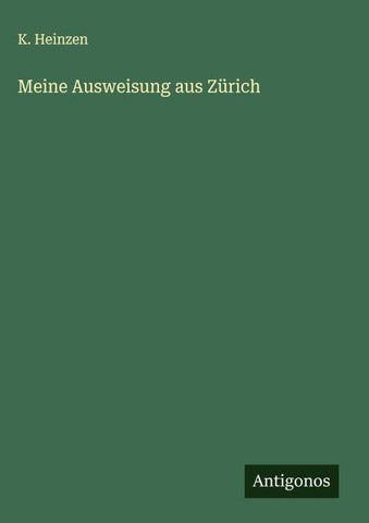 Meine Ausweisung aus Zürich