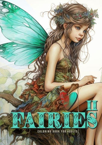 Feen Malbuch für Erwachsene 2