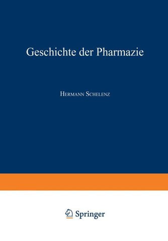 Geschichte der Pharmazie