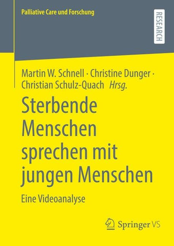 Sterbende Menschen sprechen mit jungen Menschen