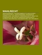 Wahlrecht