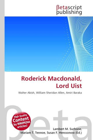 Roderick Macdonald, Lord Uist