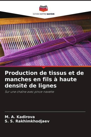 Production de tissus et de manches en fils à haute densité de lignes