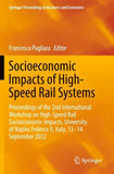 Socioeconomic Impacts of High-Speed Rail Systems