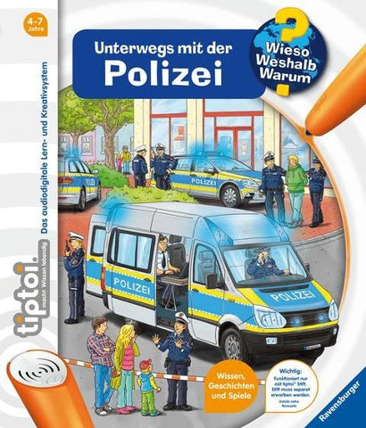 tiptoi® Wieso? Weshalb? Warum? Unterwegs mit der Polizei