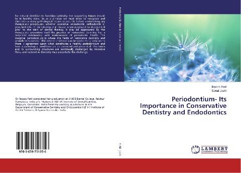 Periodontium- Its Importance in Conservative Dentistry and Endodontics