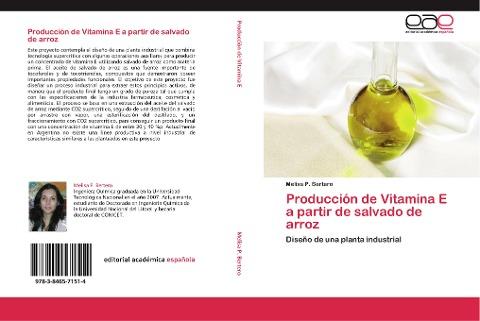 Producción de Vitamina E a partir de salvado de arroz