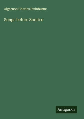 Songs before Sunrise