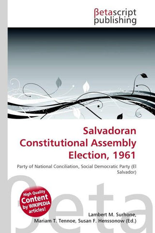 Salvadoran Constitutional Assembly Election, 1961