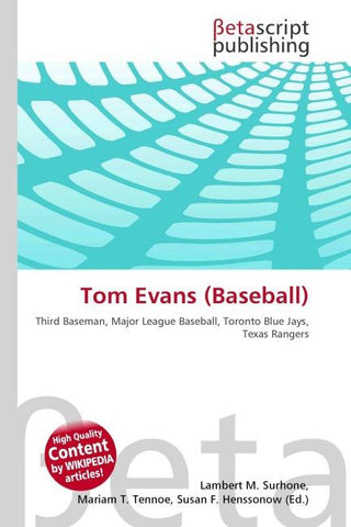 Tom Evans (Baseball)