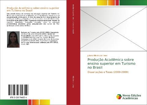 Produção Acadêmica sobre ensino superior em Turismo no Brasil