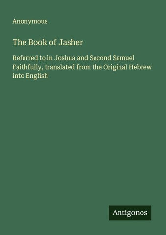 The Book of Jasher