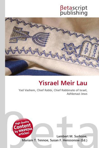 Yisrael Meir Lau