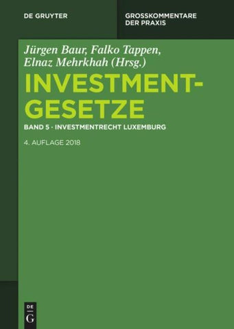 Investmentgesetze / Investmentrecht Luxemburg