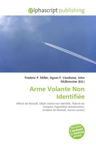 Arme Volante Non Identifiée