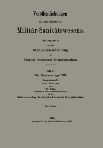 Die Krankentrage 1913