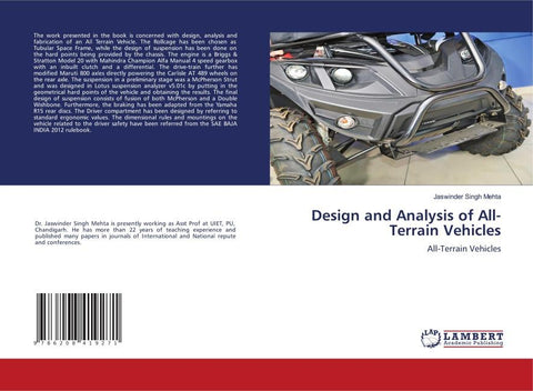 Design and Analysis of All-Terrain Vehicles