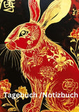 Tagebuch / Notizbuch Chinesische Tierkreis Hase