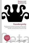 Pseudonymity