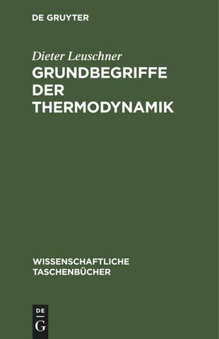 Grundbegriffe der Thermodynamik