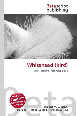 Whitehead (bird)