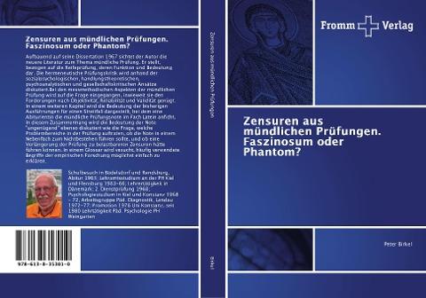 Zensuren aus mündlichen Prüfungen. Faszinosum oder Phantom?