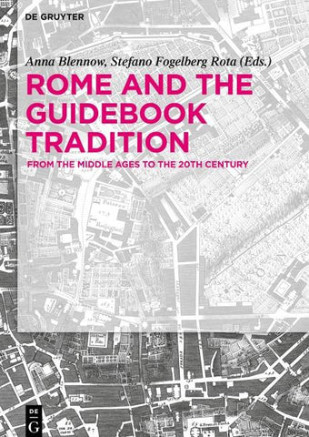 Rome and The Guidebook Tradition