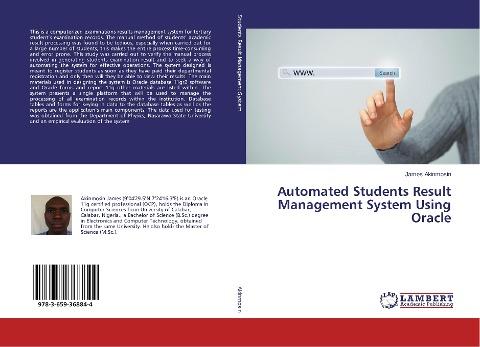 Automated Students Result Management System Using Oracle