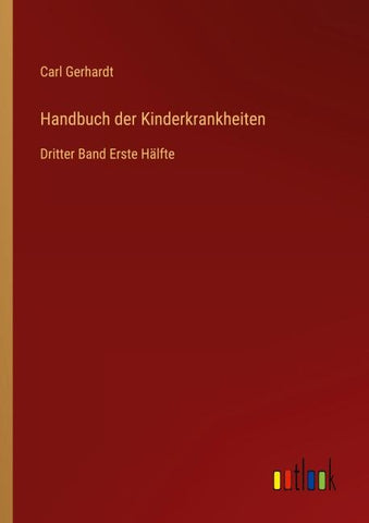 Handbuch der Kinderkrankheiten