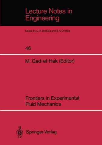 Frontiers in Experimental Fluid Mechanics